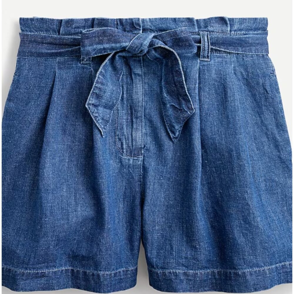 J Crew Paper-bag Short in Ana Wash